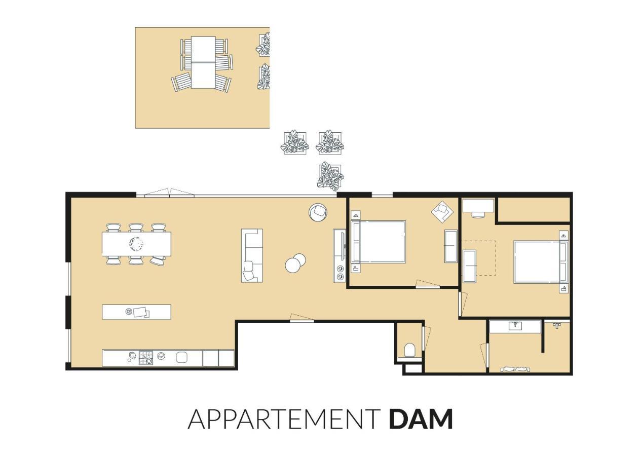 Dock Hotel Stellendam Exterior photo